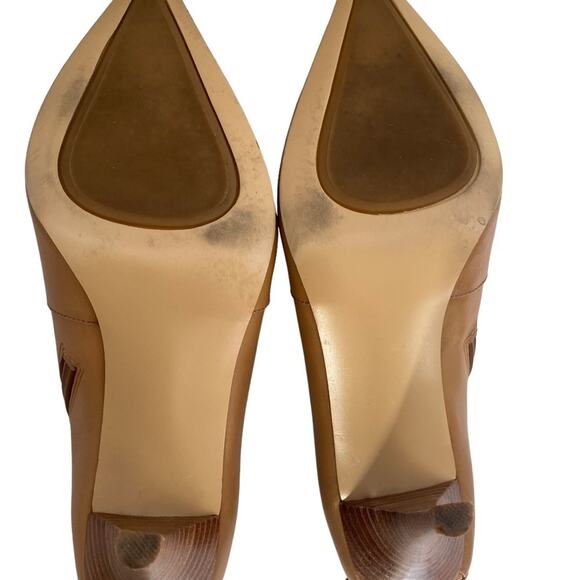 Alfani Women Leather Ankle Boots Bamboo Color 9.5M - Picture 4 of 12